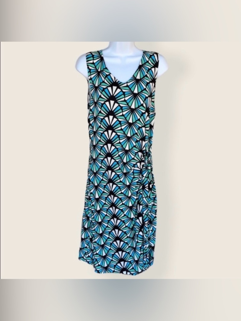 Jolie Beach Sleeveless Comfy Dress Beach Vacation Size Med Stretchy New NWT